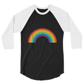 Rainbow 3/4 Sleeve Raglan Shirt